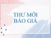 THƯ MỜI BÁO GIÁ: Cung cấp thực phẩm, hàng hóa phục vụ nấu ăn cho học sinh bán trú năm học 2025 - 2026